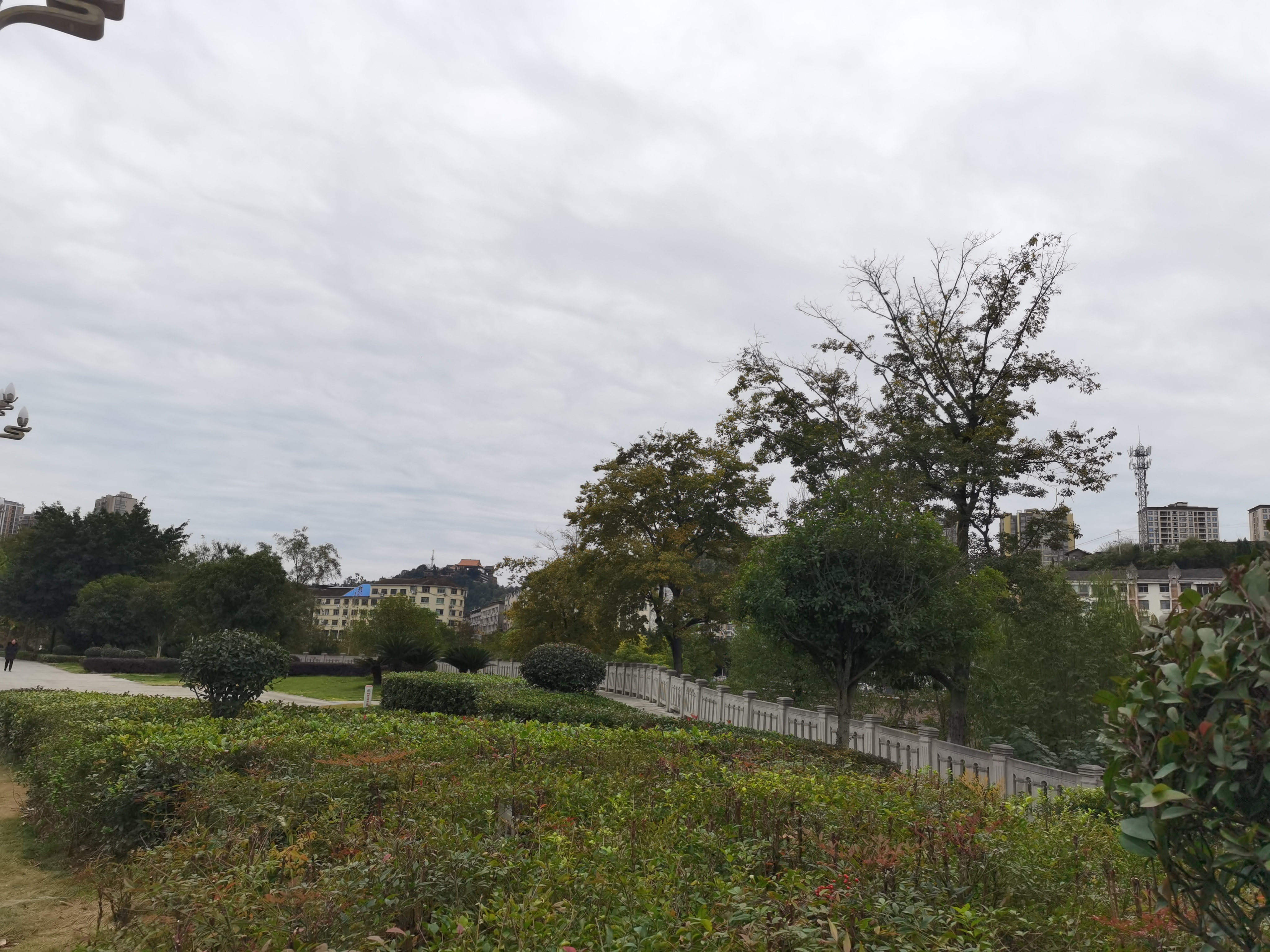 休闲城市清新环境素材