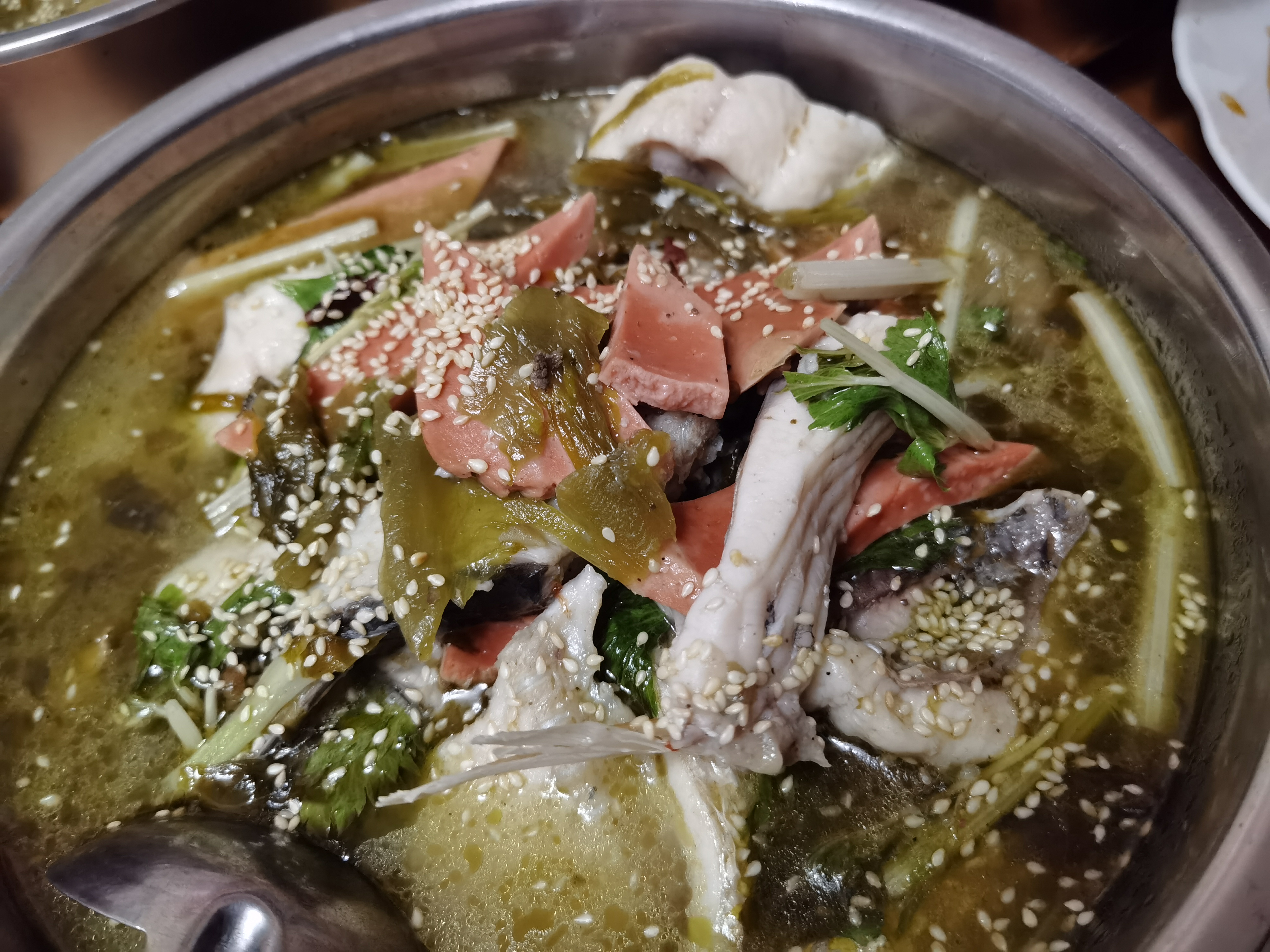 鲜香美味的酸菜鱼素材