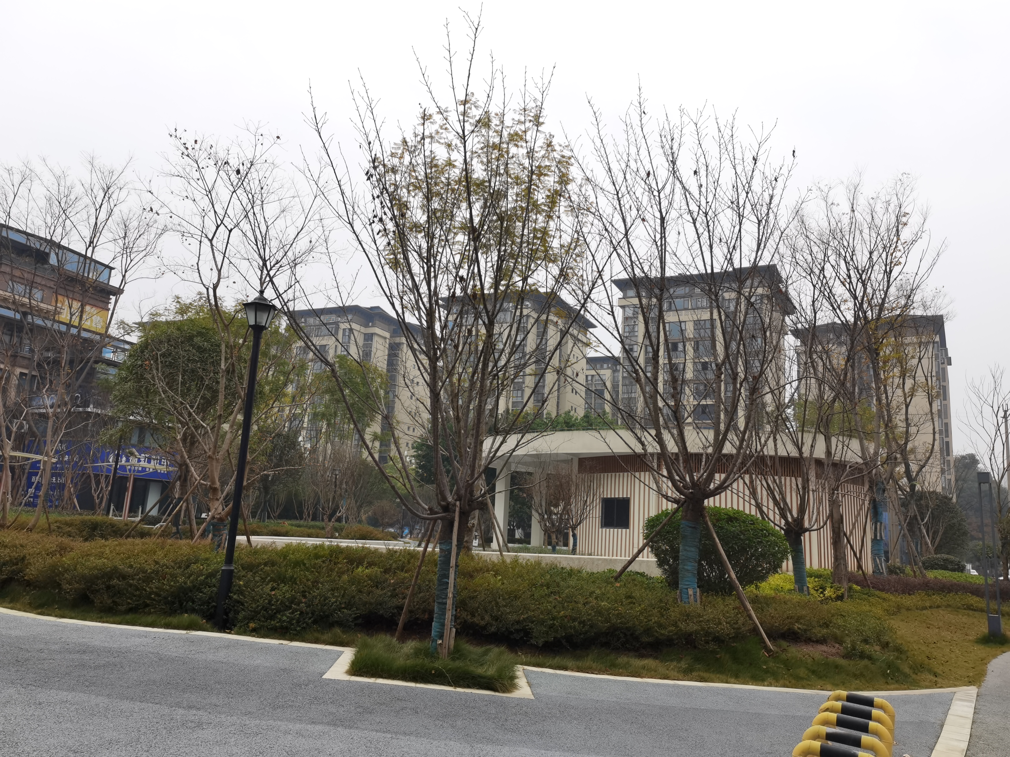 宜居城市小区环境素材