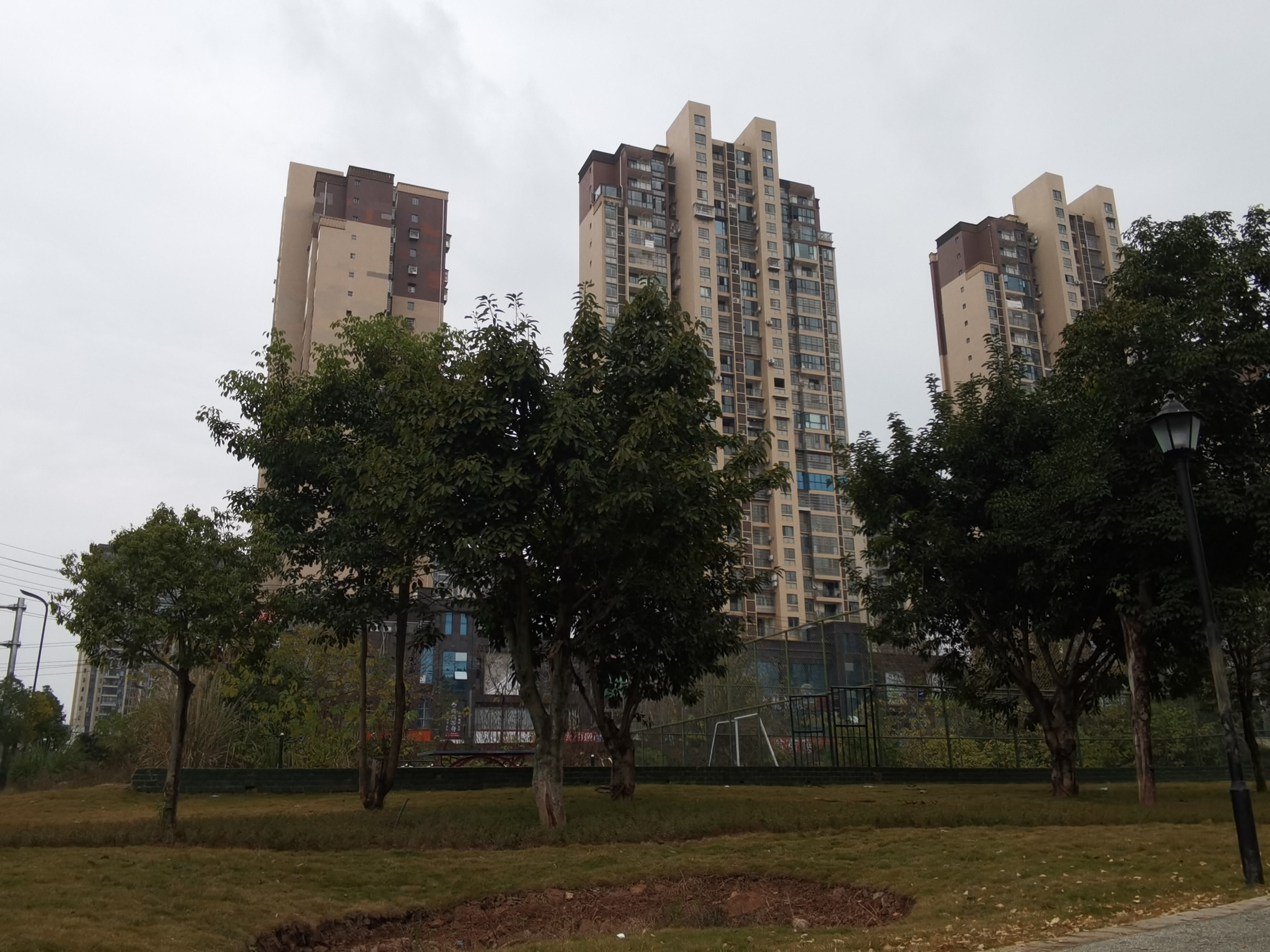 城市户外休闲小区环境素材