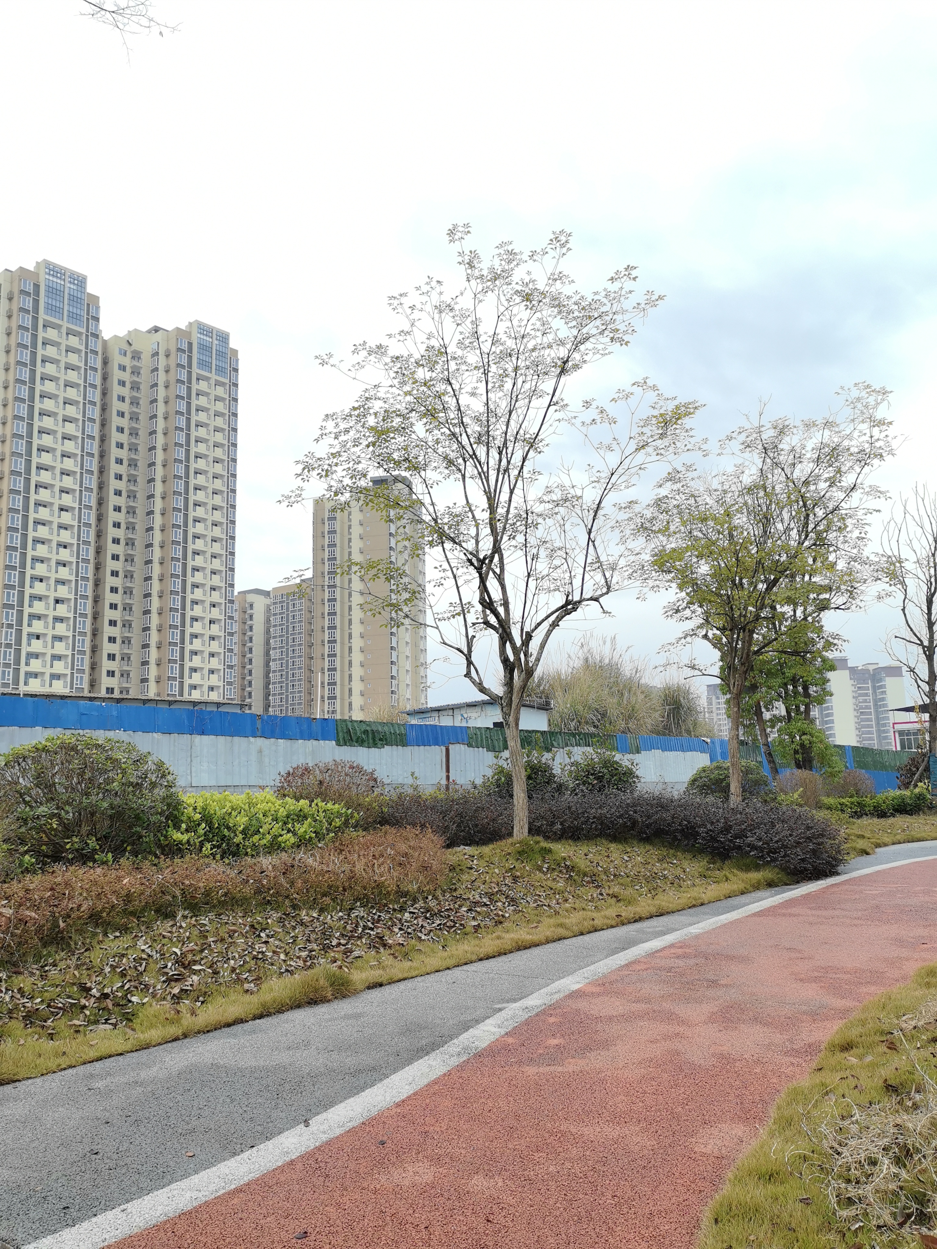 城郊风光休闲舒适场所素材