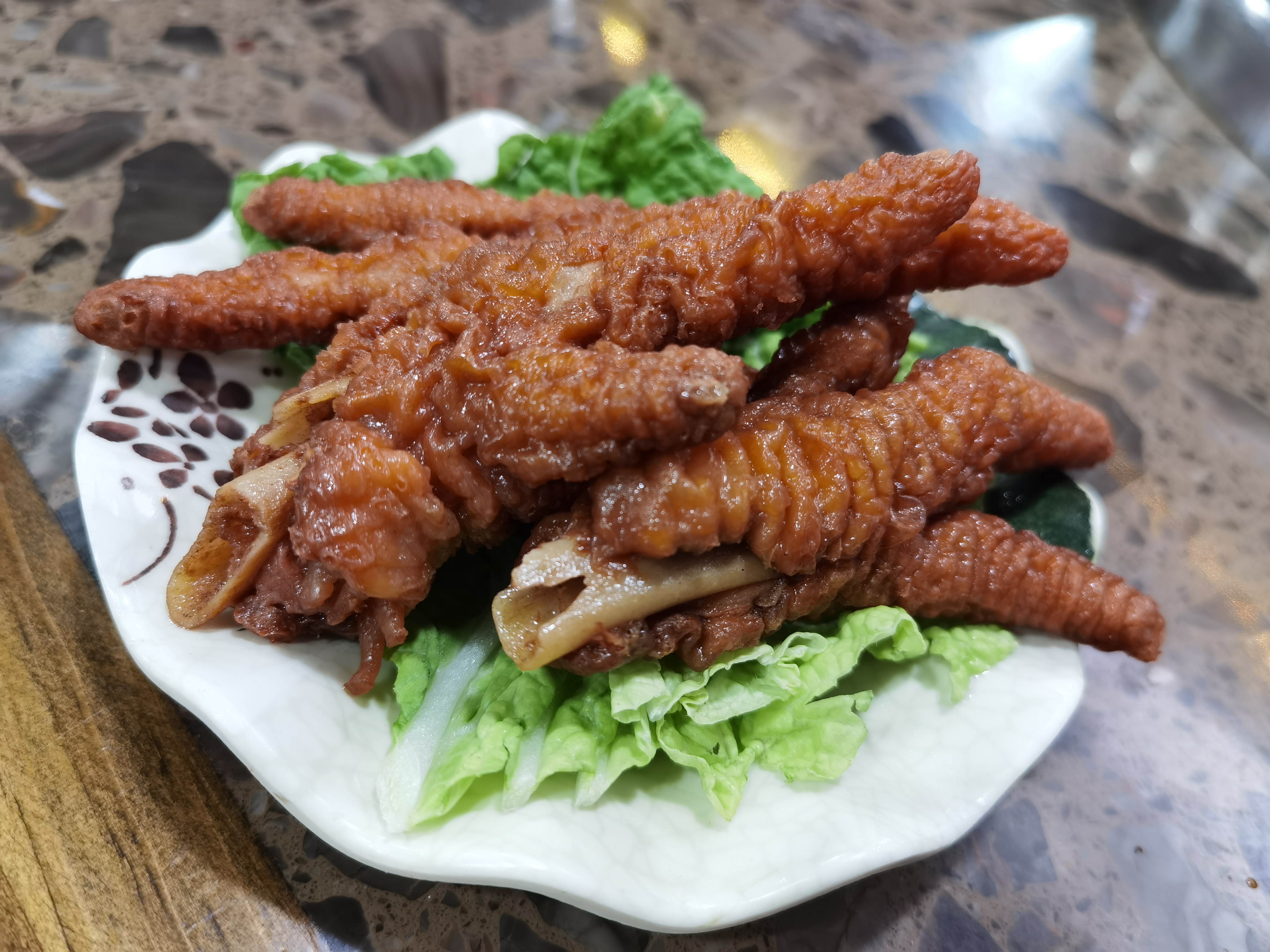 美味营养的虎皮凤爪食材素材