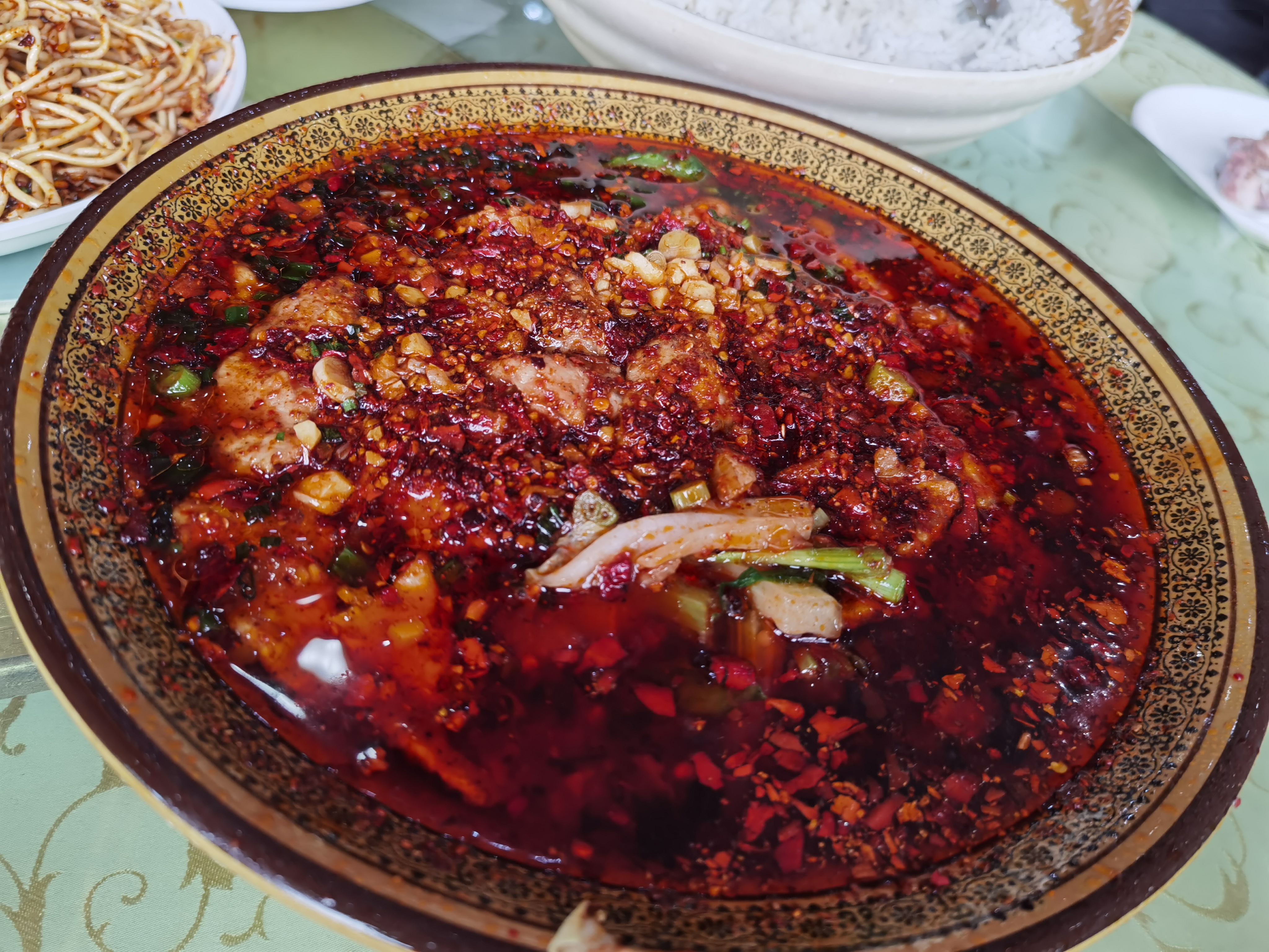美味鲜香的水煮肉片素材