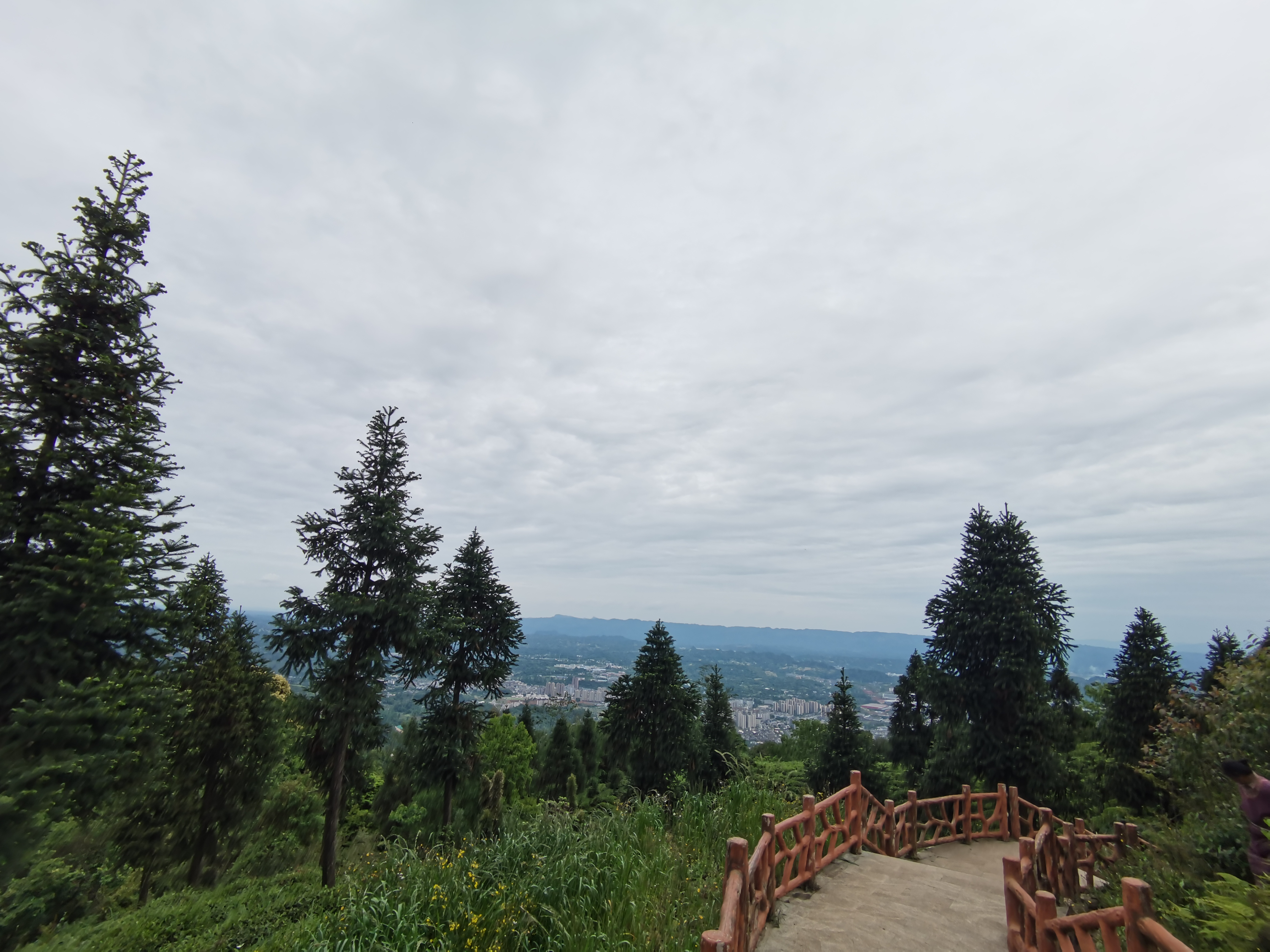 清新自然山间风光素材