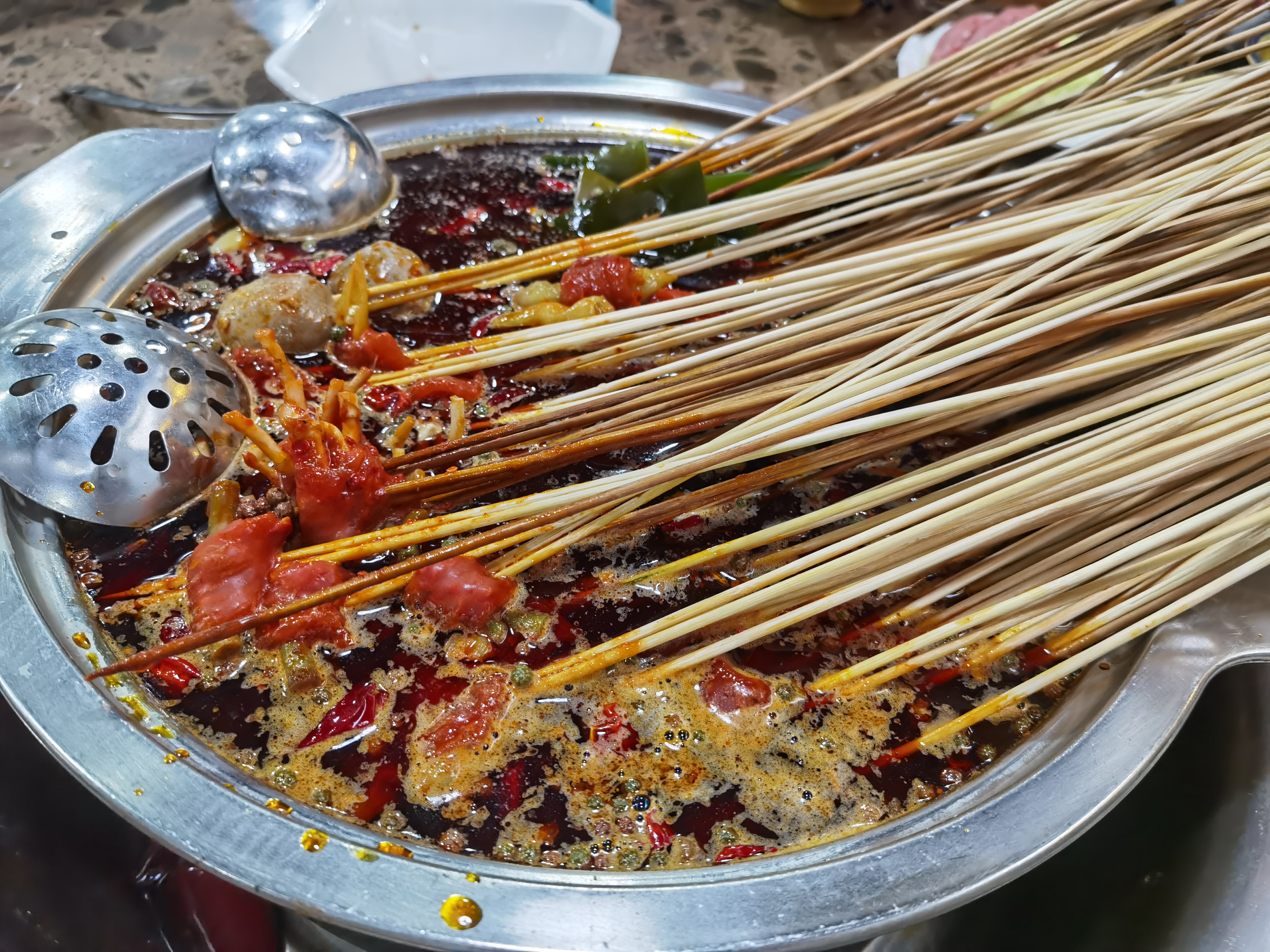 美味鲜香川味麻辣烫素材