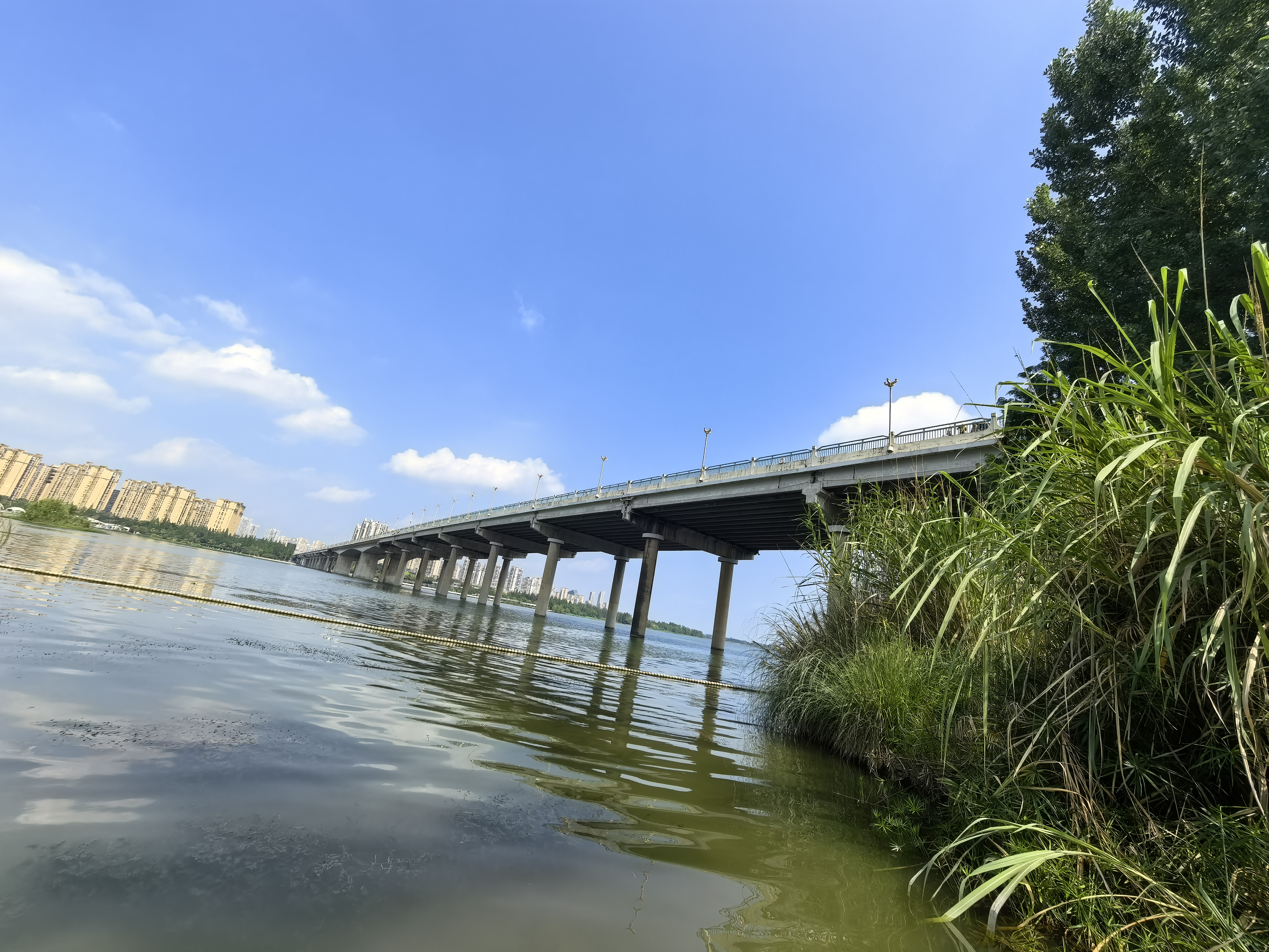 清新舒适湖泊风光素材