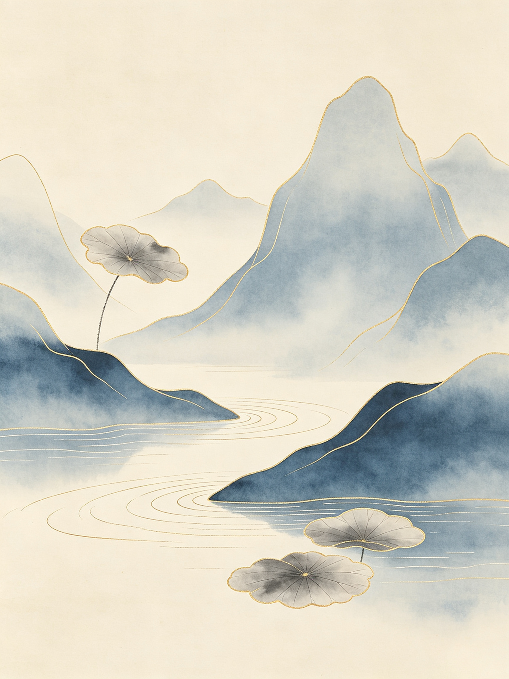 古朴典雅中式背景素材