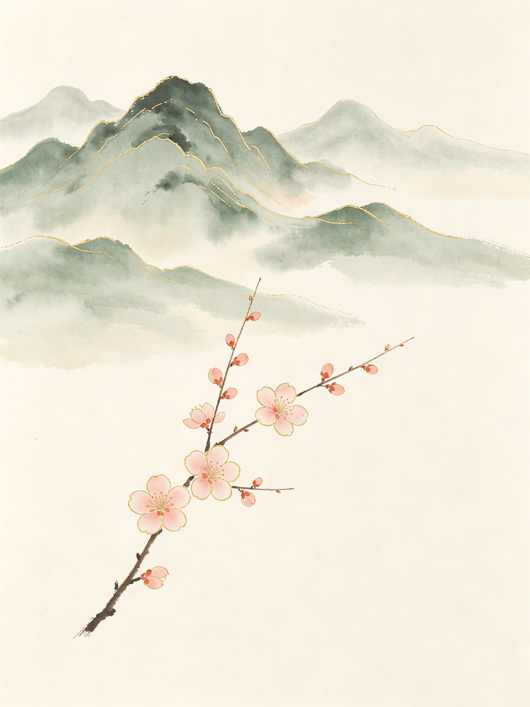 古朴典雅中式背景素材