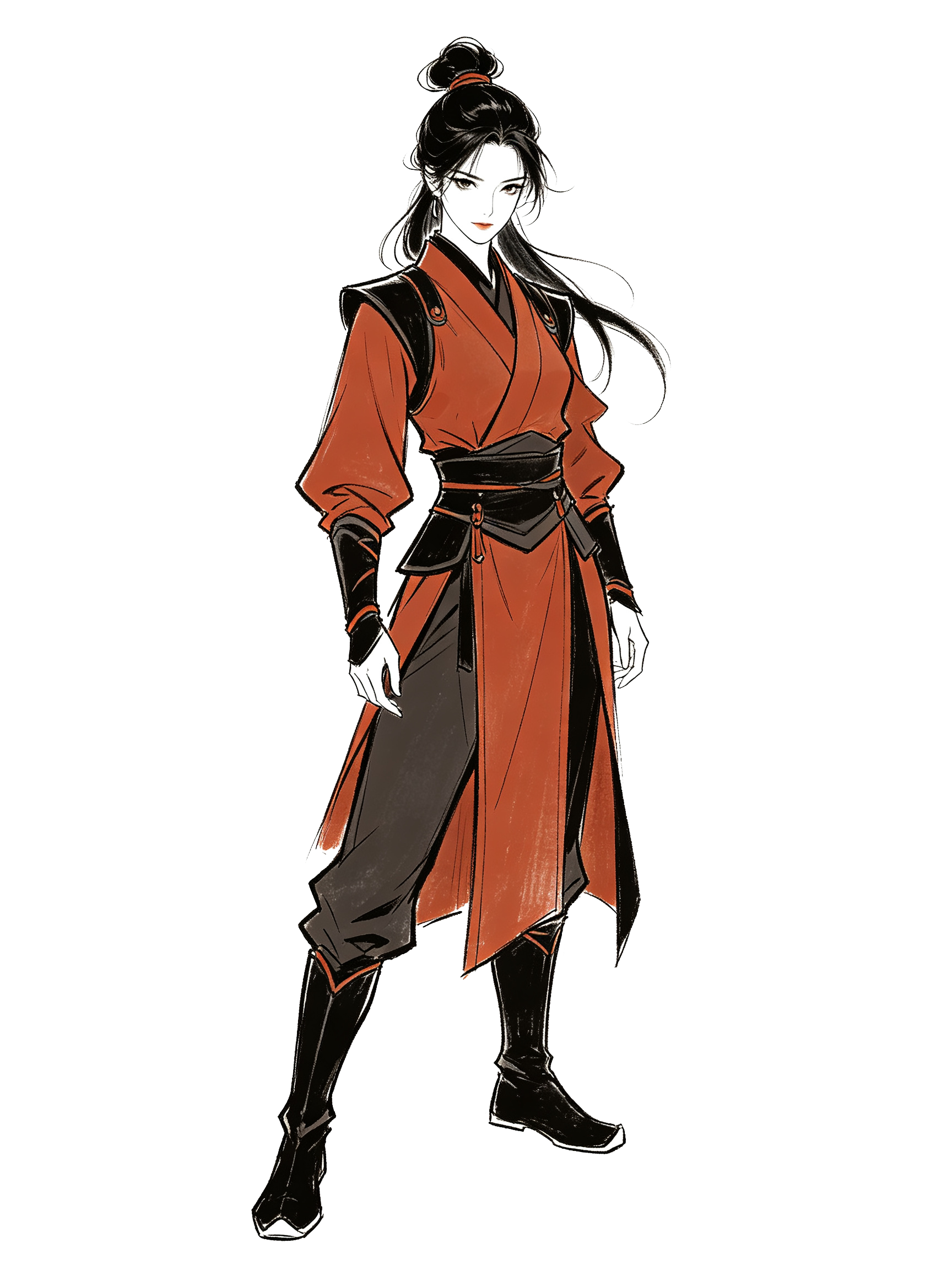 古装人物插画素材素材