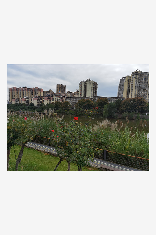 舒适休闲的城市户外-众图网