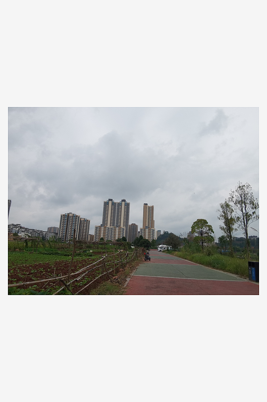 城郊公园休闲生活场所-众图网