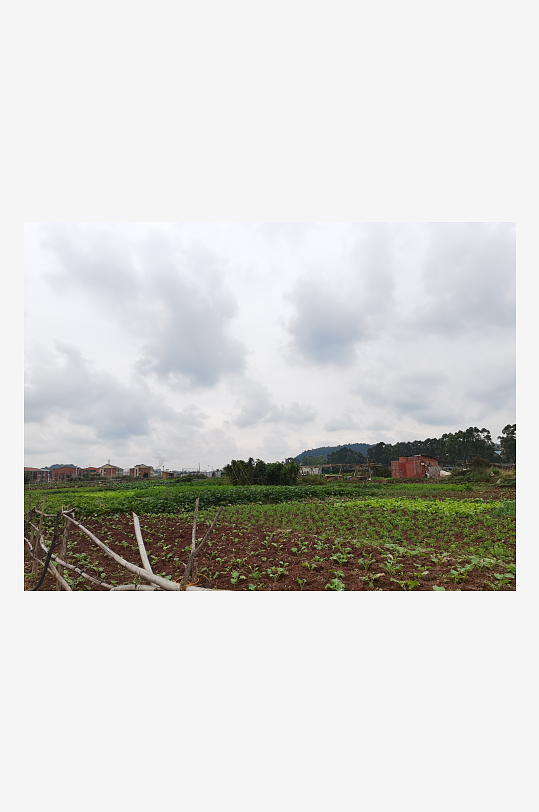 城郊田园自然风光-众图网