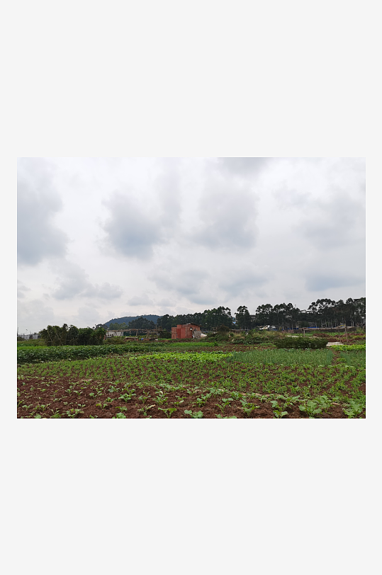 城郊田园自然风光-众图网