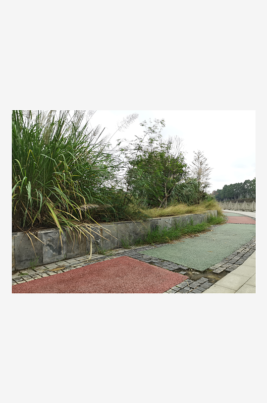 休闲清新的城郊风光-众图网