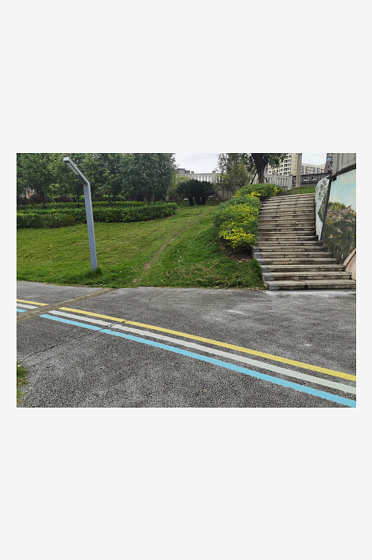 清新舒适的城郊公园-众图网