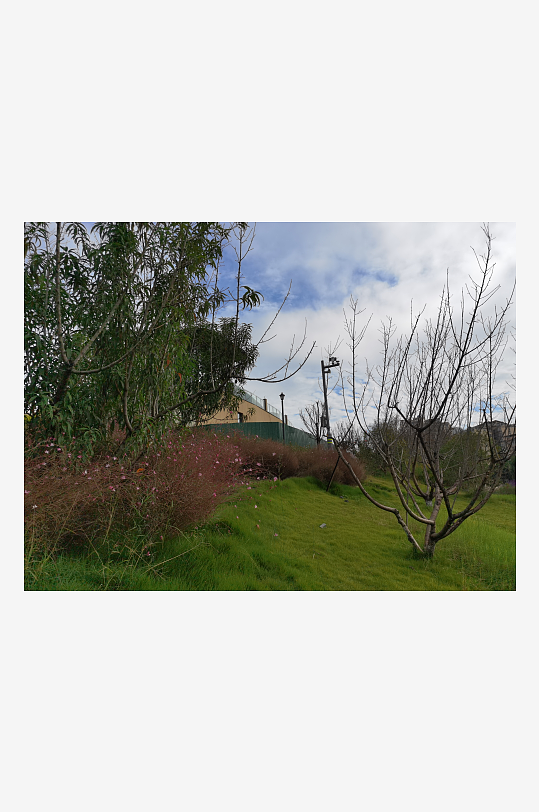 城市户外休闲场所-众图网