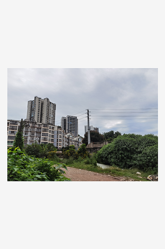 城市户外休闲场所-众图网