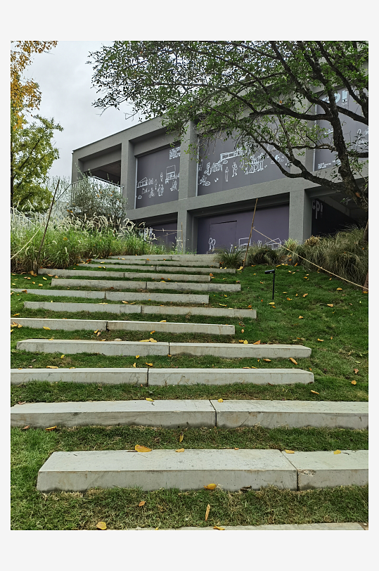 休闲城市建筑一角-众图网