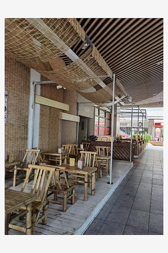 休闲城市建筑一角-众图网