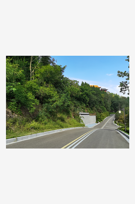 翠绿清新的生态公园-众图网