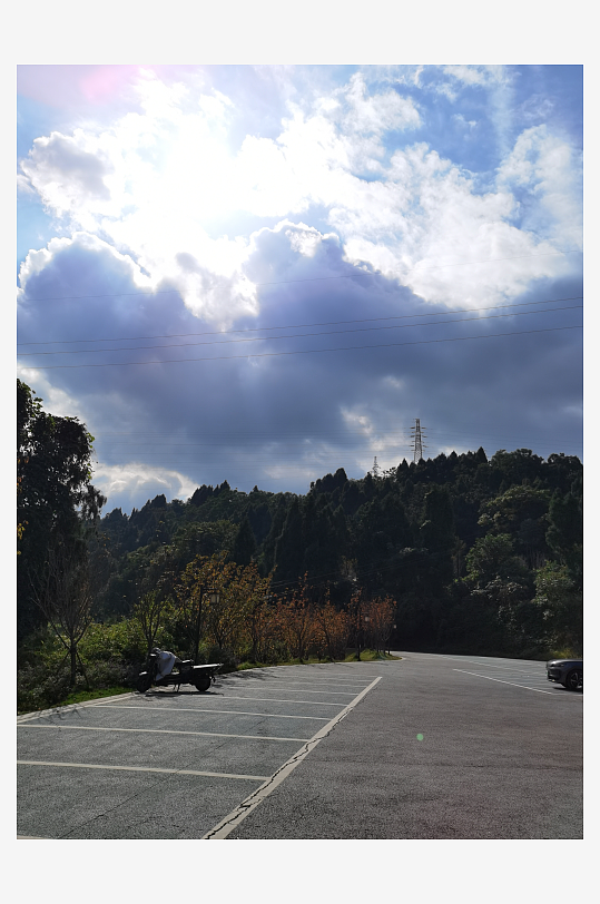 绿意盎然的生态公园-众图网