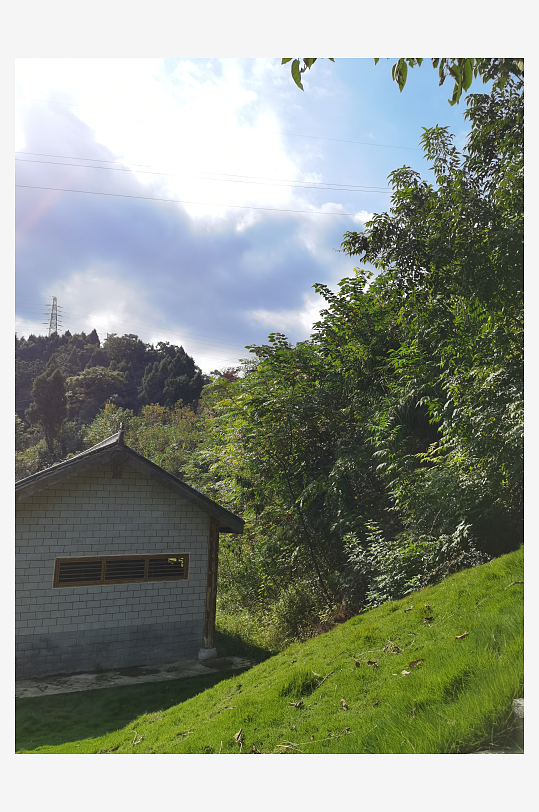 绿意盎然的生态公园-众图网