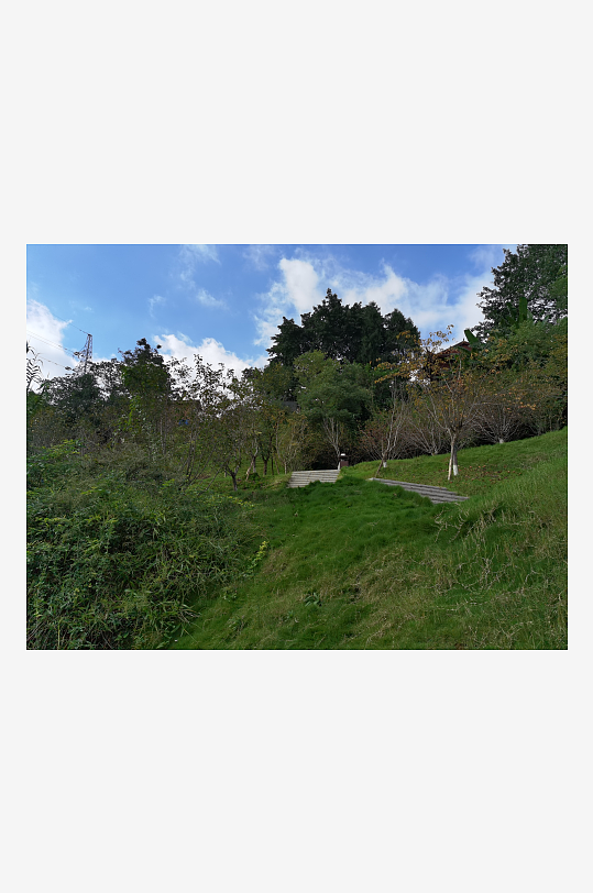 舒适清新的生态公园-众图网