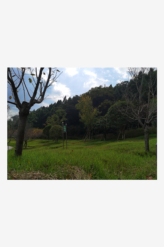 生态山林间的自然风光-众图网