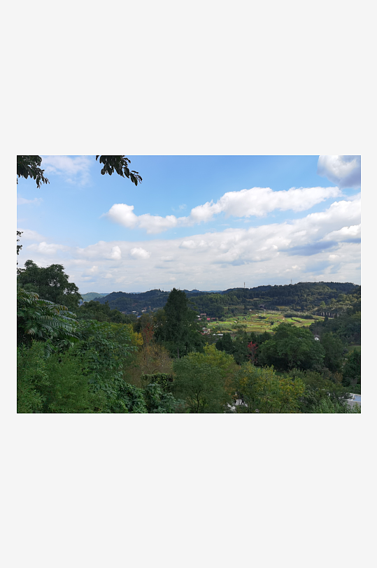 清新舒适的自然风光-众图网