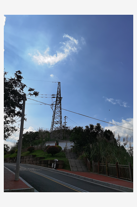 山间健康步道与周边环境-众图网