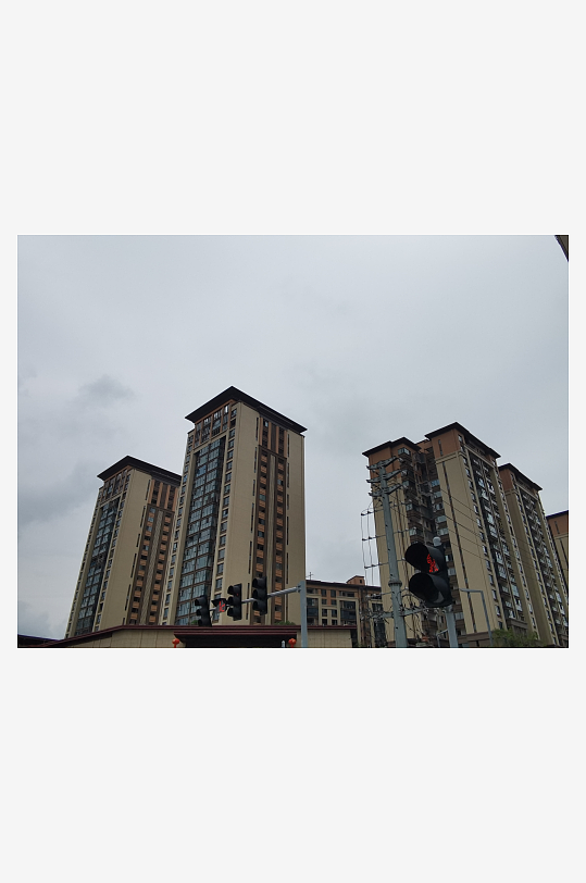 现代风格城市建筑外观-众图网