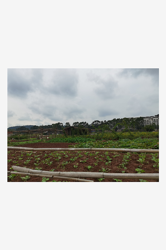 城郊户外休闲田园风光-众图网