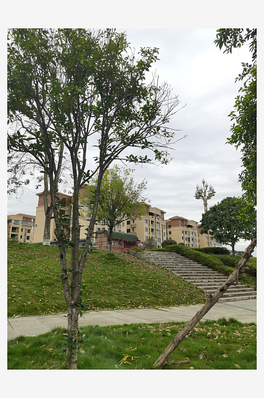 城市户外清新环境-众图网