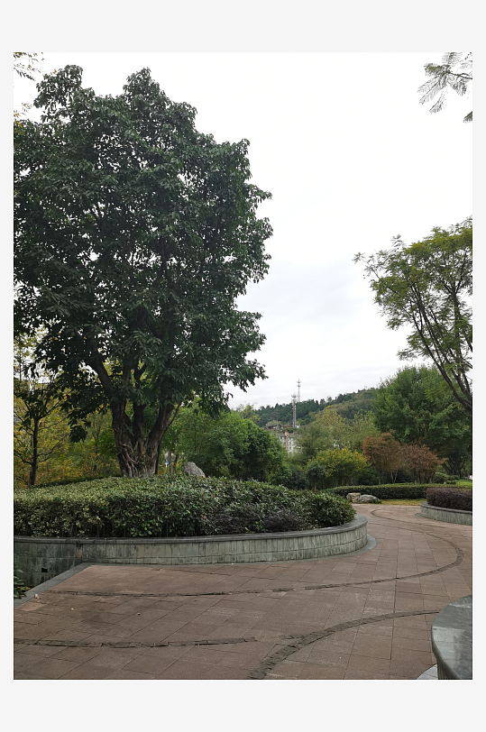 休闲城市舒适环境-众图网