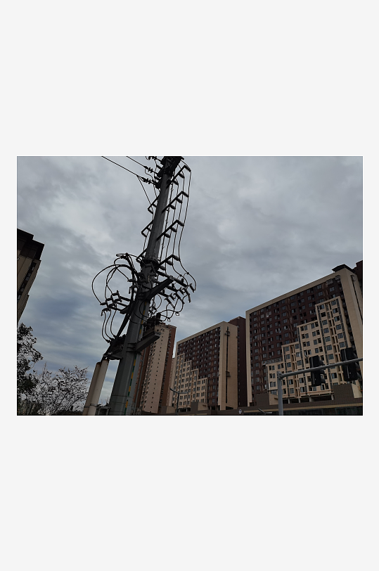 城市建筑外观一角-众图网