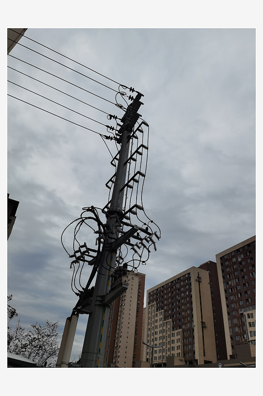 城市建筑外观一角-众图网