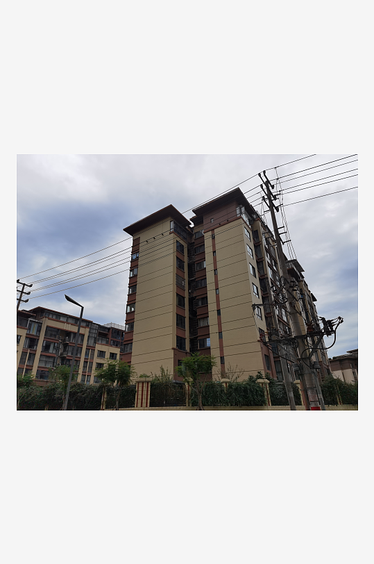 城市建筑外观一角-众图网