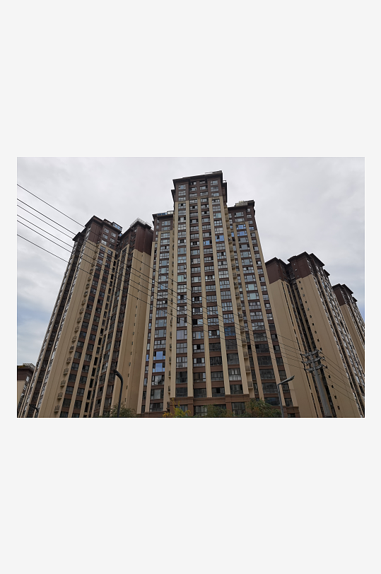 城市建筑外观一角-众图网