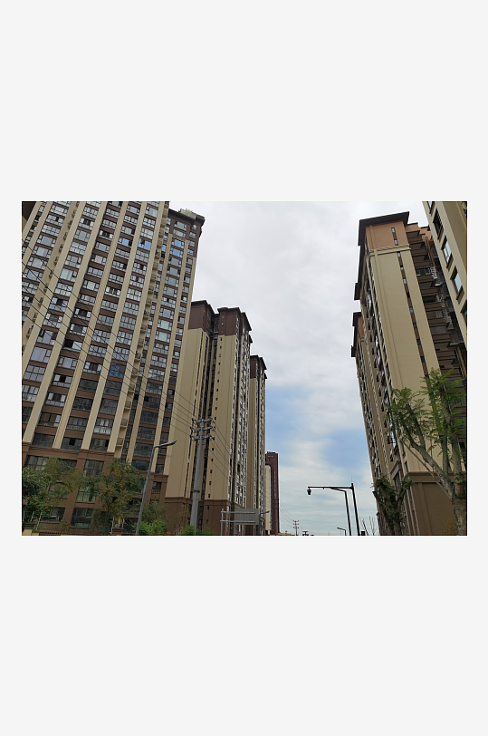 城市建筑外观一角-众图网