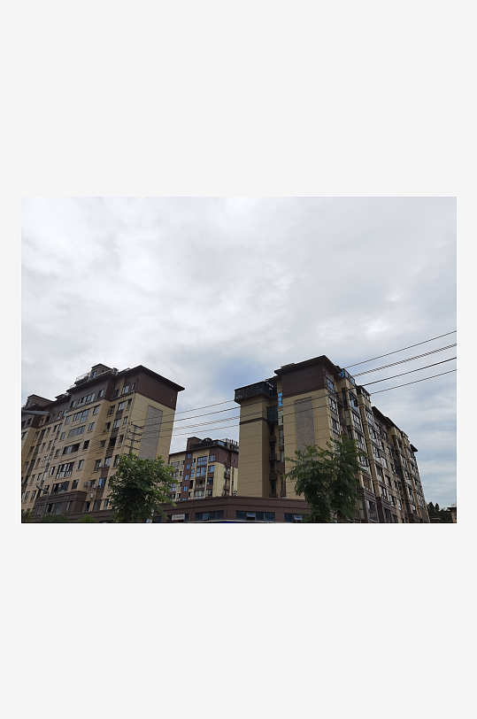 城市建筑外观一角-众图网