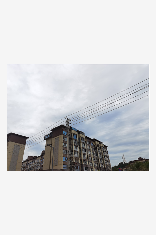 城市建筑外观一角-众图网