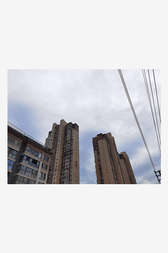 城市建筑外观一角-众图网