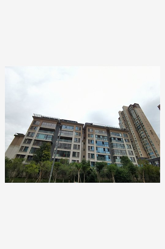 城市建筑外观一角-众图网