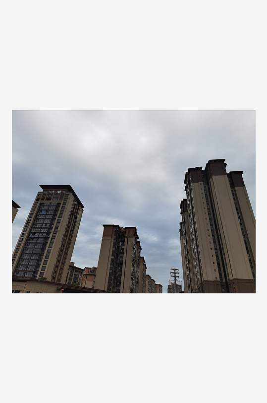 城市风光建筑外观一角-众图网