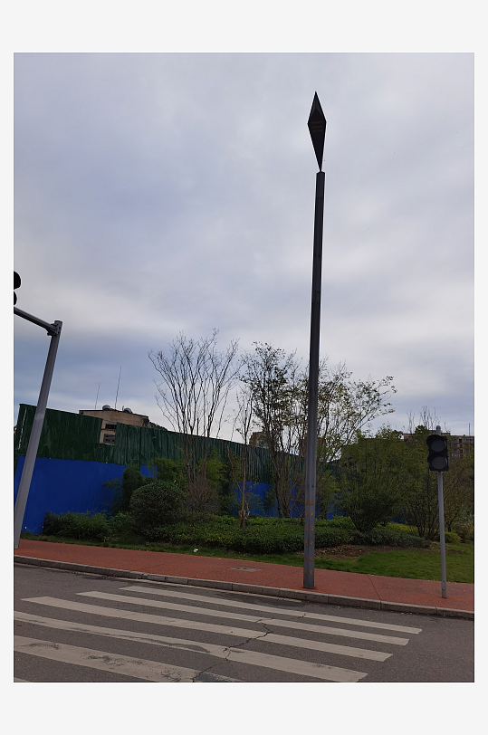 城市风光建筑外观一角-众图网