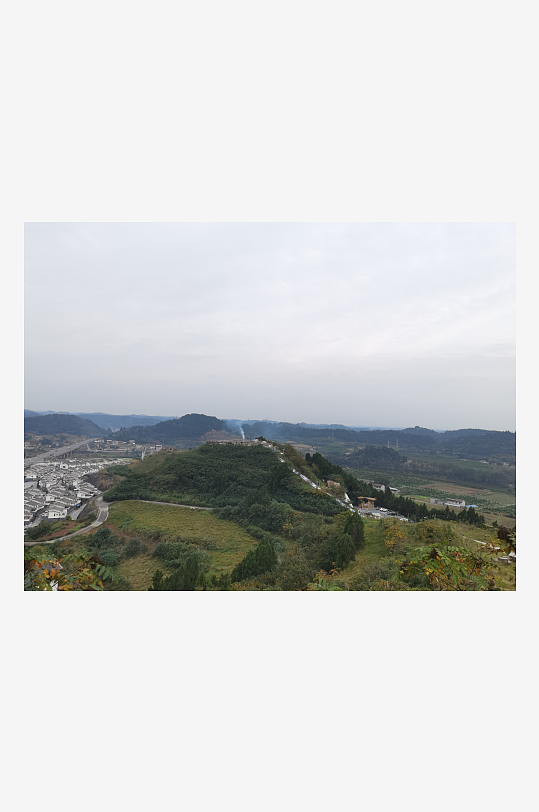 乡村风光美丽新农村-众图网