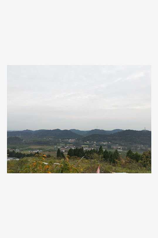 乡村风光美丽新农村-众图网