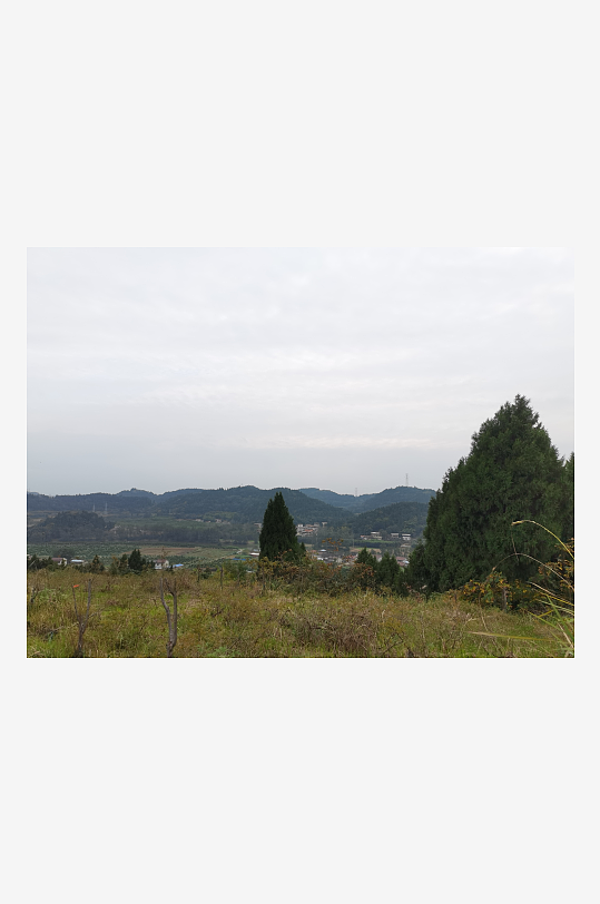 乡村风光美丽新农村-众图网