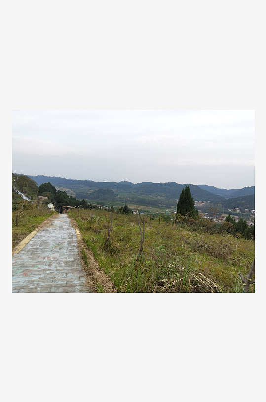 乡村风光美丽新农村-众图网