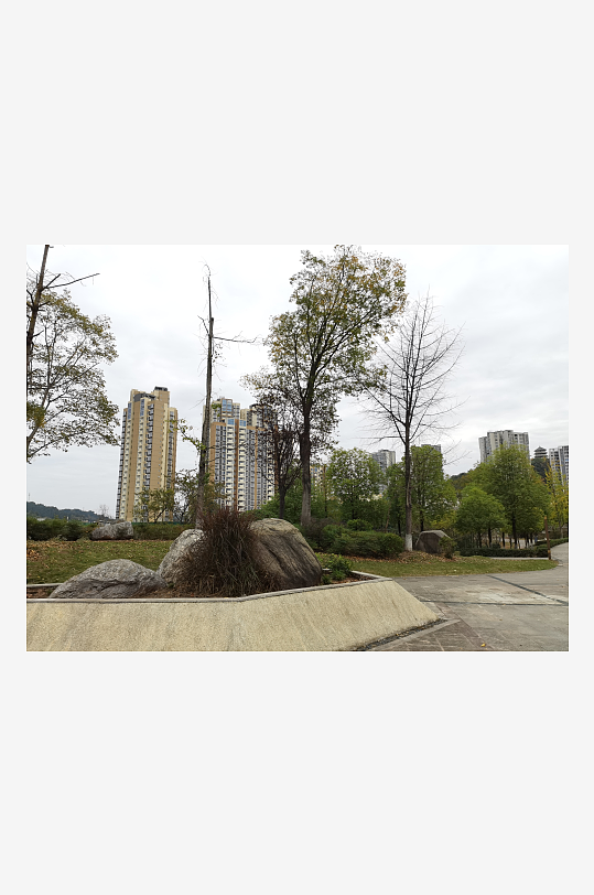 清新舒适的户外场所-众图网